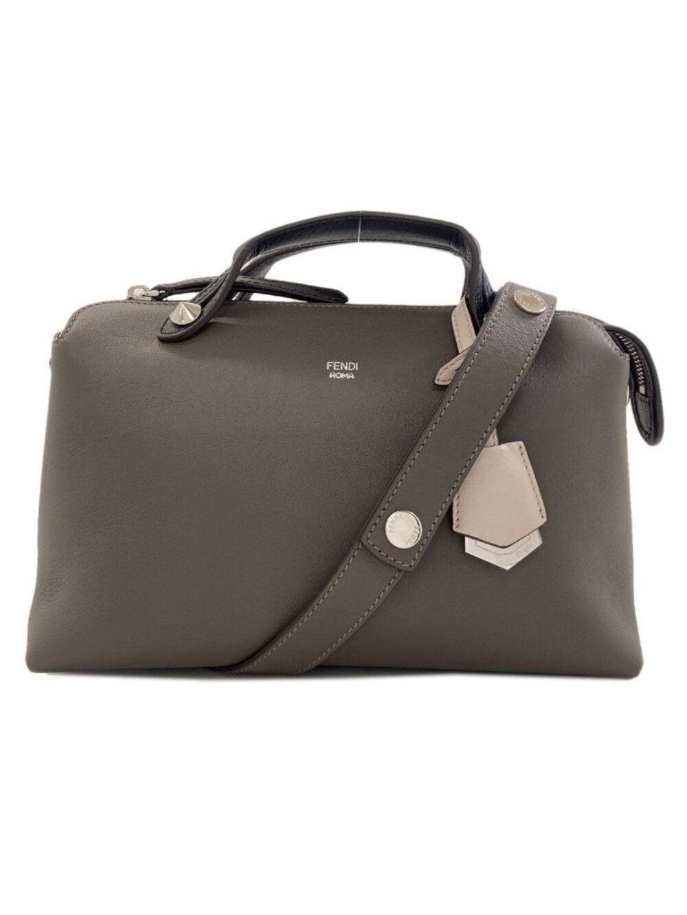 Fendi by the Way Medium 2-Way Handbag Leather